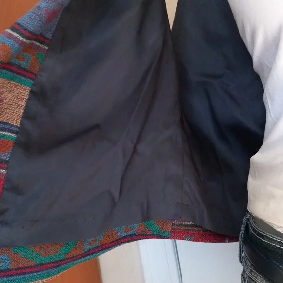 Pendleton KKNOCKABOUTS Multicolor Patterned Fabric VEST SZ.M - Picture 11 of 12